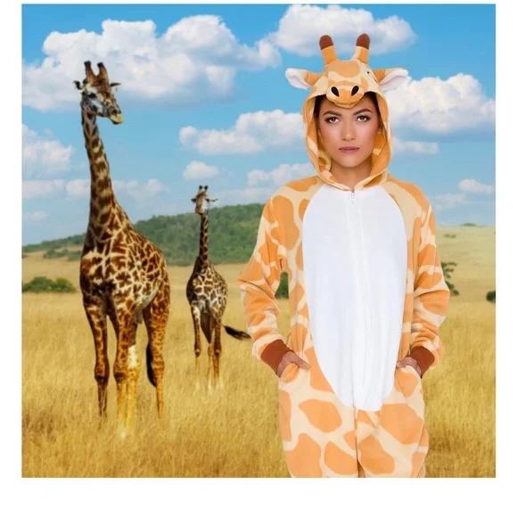 Giraffe costume, Adult Small - Picture 2 of 8